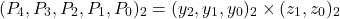 \[(P_4, P_3, P_2, P_1, P_0)_2 = (y_2, y_1, y_0)_2 \times (z_1, z_0)_2\]